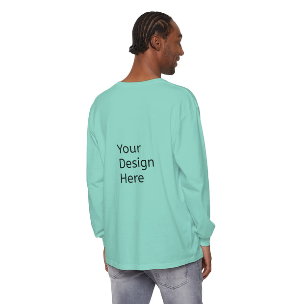 Unisex Garment-dyed Long Sleeve T-Shirt