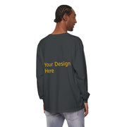 Unisex Garment-dyed Long Sleeve T-Shirt