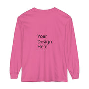 Unisex Garment-dyed Long Sleeve T-Shirt