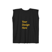 Women’s Flowy Rolled Cuffs Muscle Tee