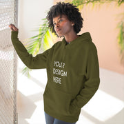 Three-Panel Fleece Hoodie