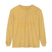 Unisex Garment-dyed Long Sleeve T-Shirt