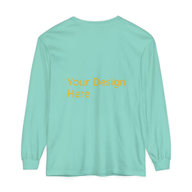 Unisex Garment-dyed Long Sleeve T-Shirt