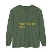 Unisex Garment-dyed Long Sleeve T-Shirt