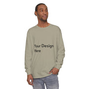 Unisex Garment-dyed Long Sleeve T-Shirt