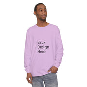 Unisex Garment-dyed Long Sleeve T-Shirt