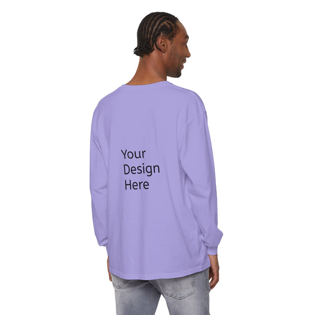 Unisex Garment-dyed Long Sleeve T-Shirt