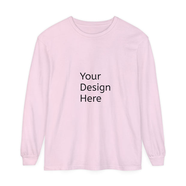 Unisex Garment-dyed Long Sleeve T-Shirt