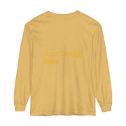 Unisex Garment-dyed Long Sleeve T-Shirt