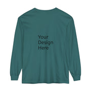 Unisex Garment-dyed Long Sleeve T-Shirt