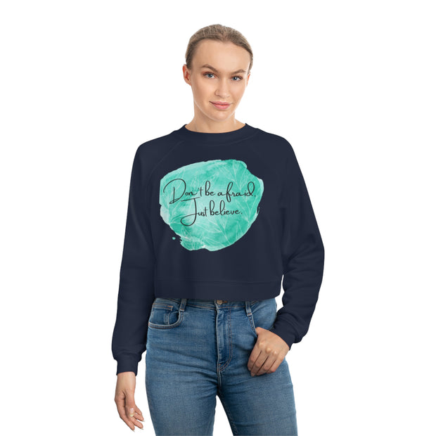 Women's Cropped Fleece Pullover