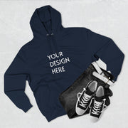 Three-Panel Fleece Hoodie