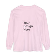 Unisex Garment-dyed Long Sleeve T-Shirt