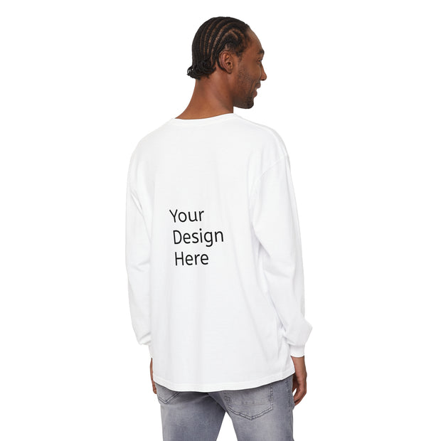 Unisex Garment-dyed Long Sleeve T-Shirt