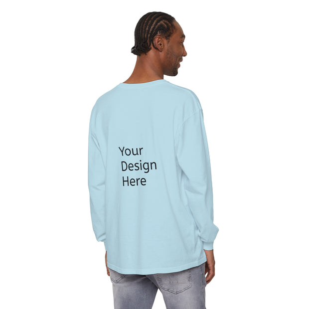 Unisex Garment-dyed Long Sleeve T-Shirt