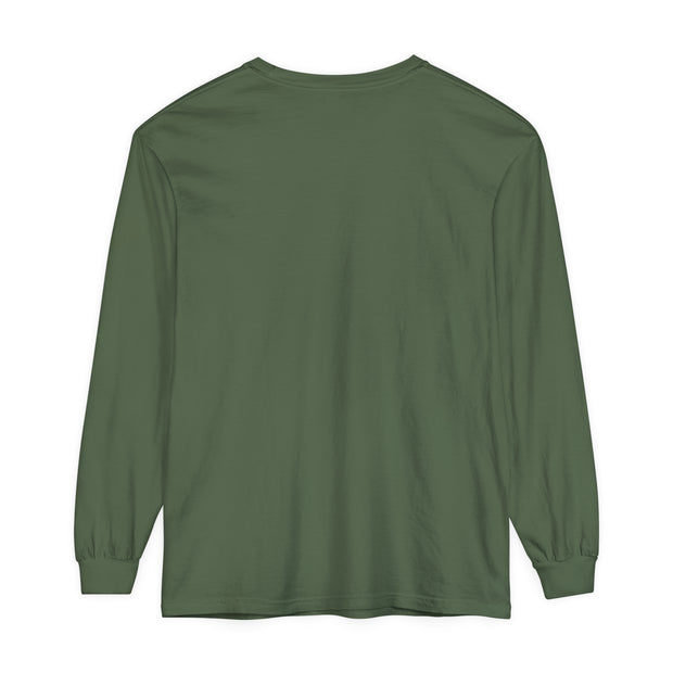 Unisex Garment-dyed Long Sleeve T-Shirt