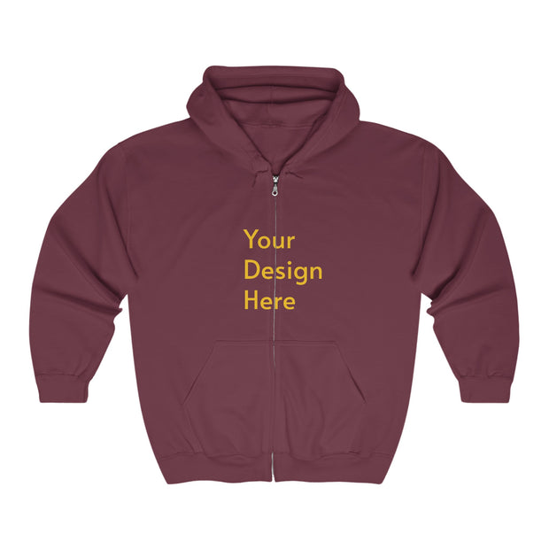 Unisex Heavy Blend™ Full Zip Hooded Sweatshirt