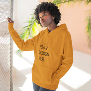 Three-Panel Fleece Hoodie