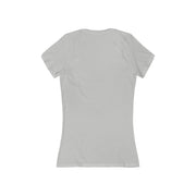 Women's Jersey Short Sleeve Deep V-Neck Tee