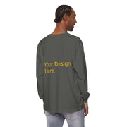 Unisex Garment-dyed Long Sleeve T-Shirt