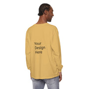 Unisex Garment-dyed Long Sleeve T-Shirt