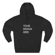 Three-Panel Fleece Hoodie