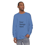 Unisex Garment-dyed Long Sleeve T-Shirt