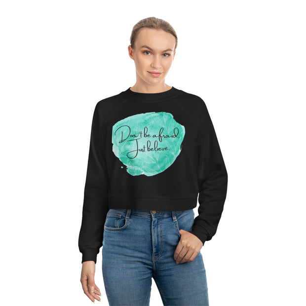 Women's Cropped Fleece Pullover