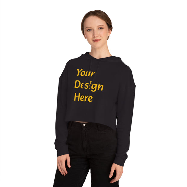 Women’s Cropped Hooded Sweatshirt