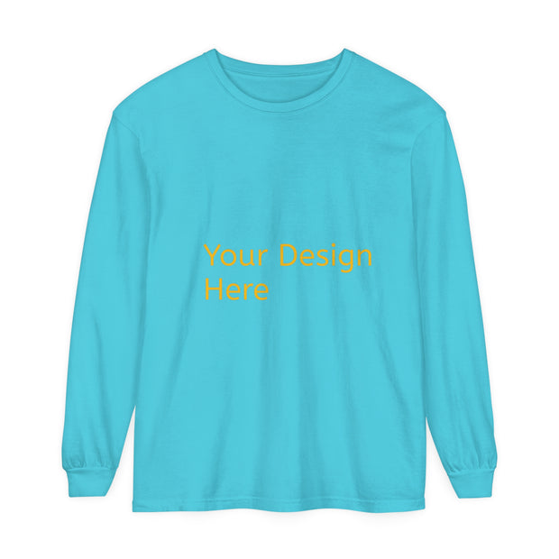 Unisex Garment-dyed Long Sleeve T-Shirt