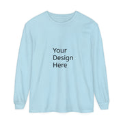 Unisex Garment-dyed Long Sleeve T-Shirt